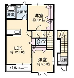 ヒカリハイツの物件間取画像